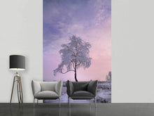 Laden Sie das Bild in den Galerie-Viewer, Fototapete Ein Winterbaum