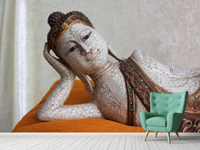 Laden Sie das Bild in den Galerie-Viewer, Fototapete Eine Buddha Skulptur