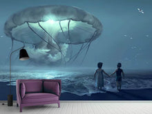 Laden Sie das Bild in den Galerie-Viewer, Fototapete Fantasie Wasserwelt