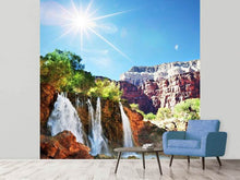 Laden Sie das Bild in den Galerie-Viewer, Fototapete Fantastischer Wasserfall