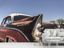 Laden Sie das Bild in den Galerie-Viewer, Fototapete Farbenfroher Oldtimer