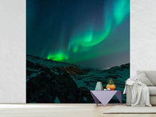 Laden Sie das Bild in den Galerie-Viewer, Fototapete Faszination Nordlicht