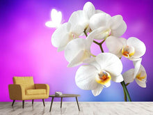 Laden Sie das Bild in den Galerie-Viewer, Fototapete Flower Power Orchidee
