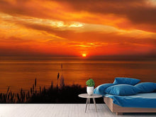 Laden Sie das Bild in den Galerie-Viewer, Fototapete Friedliche Abendstimmung am Meer