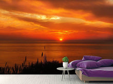 Laden Sie das Bild in den Galerie-Viewer, Fototapete Friedliche Abendstimmung am Meer