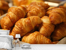 Laden Sie das Bild in den Galerie-Viewer, Fototapete Frische Croissants