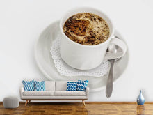 Laden Sie das Bild in den Galerie-Viewer, Fototapete Frische Tasse Kaffee