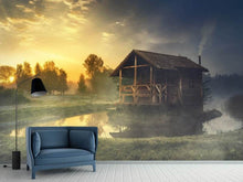 Laden Sie das Bild in den Galerie-Viewer, Fototapete Geheimnissvolle Hütte
