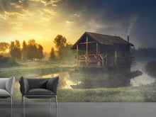 Laden Sie das Bild in den Galerie-Viewer, Fototapete Geheimnissvolle Hütte