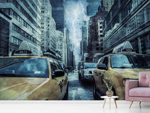 Laden Sie das Bild in den Galerie-Viewer, Fototapete Gewitter in New York