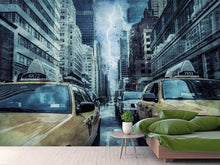 Laden Sie das Bild in den Galerie-Viewer, Fototapete Gewitter in New York