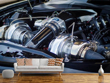 Laden Sie das Bild in den Galerie-Viewer, Fototapete Glänzender Motor