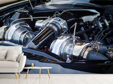 Laden Sie das Bild in den Galerie-Viewer, Fototapete Glänzender Motor