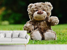 Laden Sie das Bild in den Galerie-Viewer, Fototapete Happy Teddybär