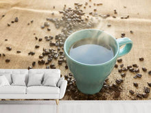 Laden Sie das Bild in den Galerie-Viewer, Fototapete Heisser Kaffee