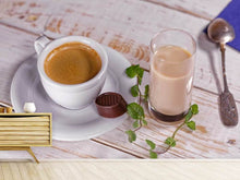 Laden Sie das Bild in den Galerie-Viewer, Fototapete Lieblingsgetränk Kaffee