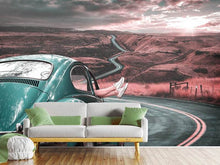 Laden Sie das Bild in den Galerie-Viewer, Fototapete Mit dem Oldtimer unterwegs