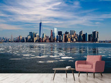 Laden Sie das Bild in den Galerie-Viewer, Fototapete New York im Winter