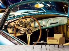 Laden Sie das Bild in den Galerie-Viewer, Fototapete Oldtimer Interieur