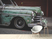 Laden Sie das Bild in den Galerie-Viewer, Fototapete Oldtimer Lack ab