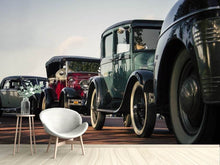 Laden Sie das Bild in den Galerie-Viewer, Fototapete Oldtimer Rally