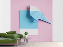 Laden Sie das Bild in den Galerie-Viewer, Fototapete Origami Vogel