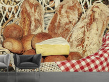 Laden Sie das Bild in den Galerie-Viewer, Fototapete Picknick Brotkorb