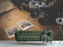 Laden Sie das Bild in den Galerie-Viewer, Fototapete Retro Reise