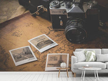 Laden Sie das Bild in den Galerie-Viewer, Fototapete Retro Reise