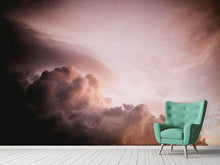 Laden Sie das Bild in den Galerie-Viewer, Fototapete Rosa Wolken