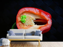 Laden Sie das Bild in den Galerie-Viewer, Fototapete Rote Paprika