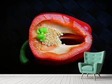Laden Sie das Bild in den Galerie-Viewer, Fototapete Rote Paprika