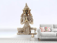 Laden Sie das Bild in den Galerie-Viewer, Fototapete Skulptur eines Buddhas