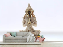 Laden Sie das Bild in den Galerie-Viewer, Fototapete Skulptur eines Buddhas