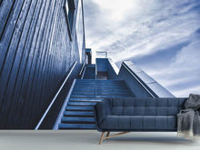 Laden Sie das Bild in den Galerie-Viewer, Fototapete Steile Treppe