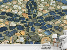 Laden Sie das Bild in den Galerie-Viewer, Fototapete Stein Mosaik