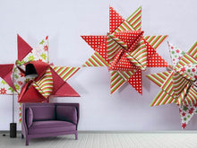Laden Sie das Bild in den Galerie-Viewer, Fototapete Sterne Origami