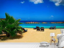 Laden Sie das Bild in den Galerie-Viewer, Fototapete Strand Liebe
