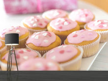 Laden Sie das Bild in den Galerie-Viewer, Fototapete Süsse Cupcake