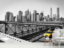 Laden Sie das Bild in den Galerie-Viewer, Fototapete Taxi in New York