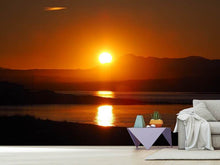 Laden Sie das Bild in den Galerie-Viewer, Fototapete Traumhafter Sonnenuntergang am Strand