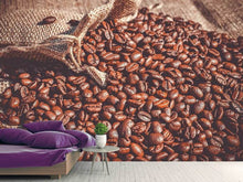 Laden Sie das Bild in den Galerie-Viewer, Fototapete Viele Kaffeebohnen