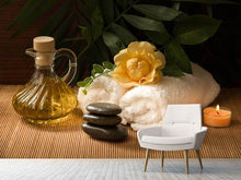 Laden Sie das Bild in den Galerie-Viewer, Fototapete Wellness Behandlung