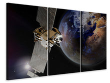 Laden Sie das Bild in den Galerie-Viewer, Leinwandbild 3-teilig Mars Mission