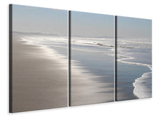 Laden Sie das Bild in den Galerie-Viewer, Leinwandbild 3-teilig Naturerlebnis Strand
