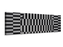 Laden Sie das Bild in den Galerie-Viewer, Panorama Leinwandbild 3-teilig Psychedelic Art 1