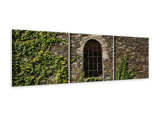 Laden Sie das Bild in den Galerie-Viewer, Panorama Leinwandbild 3-teilig Schlossturm