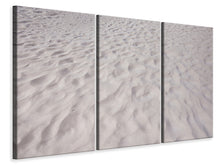 Laden Sie das Bild in den Galerie-Viewer, Leinwandbild 3-teilig Sandstrand