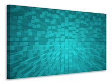 Laden Sie das Bild in den Galerie-Viewer, Leinwandbild 3D-Kubusse