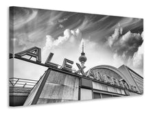 Laden Sie das Bild in den Galerie-Viewer, Leinwandbild Alexanderplatz